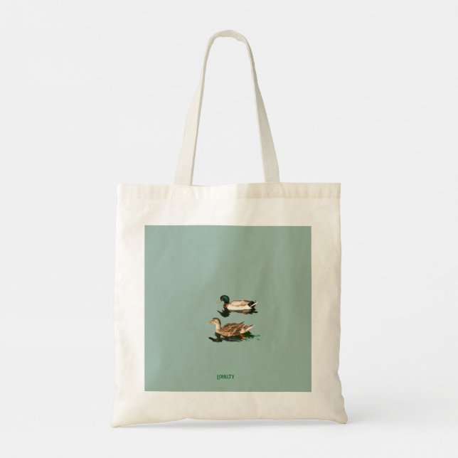 Tote Bag Canards colverts (Dos)