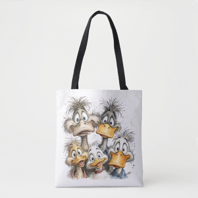 Tote Bag Canards fantaisistes (Devant)