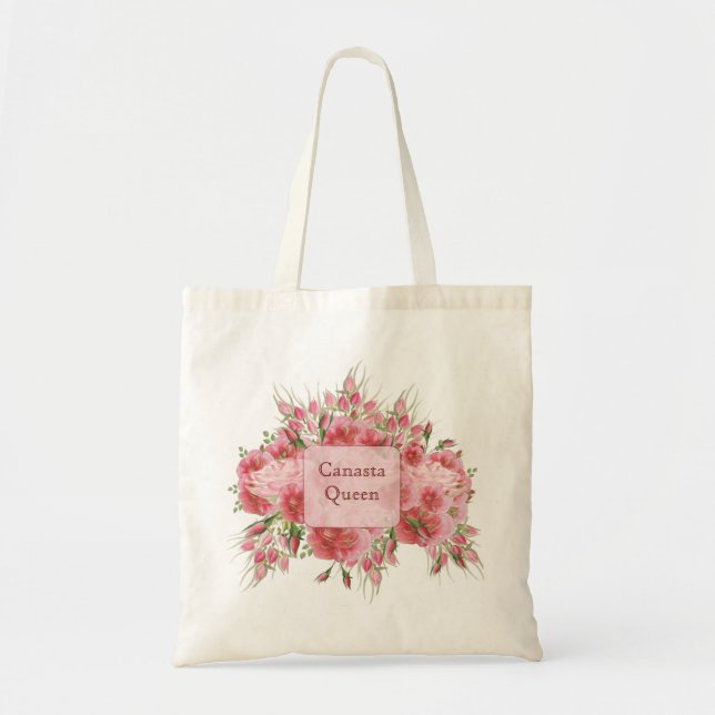 Tote Bag Canasta Queen Shabby Chic (Devant)