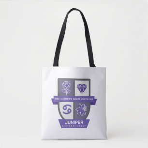Tote Bag Cancer Birthday Crest™ pour le 22-30 juin