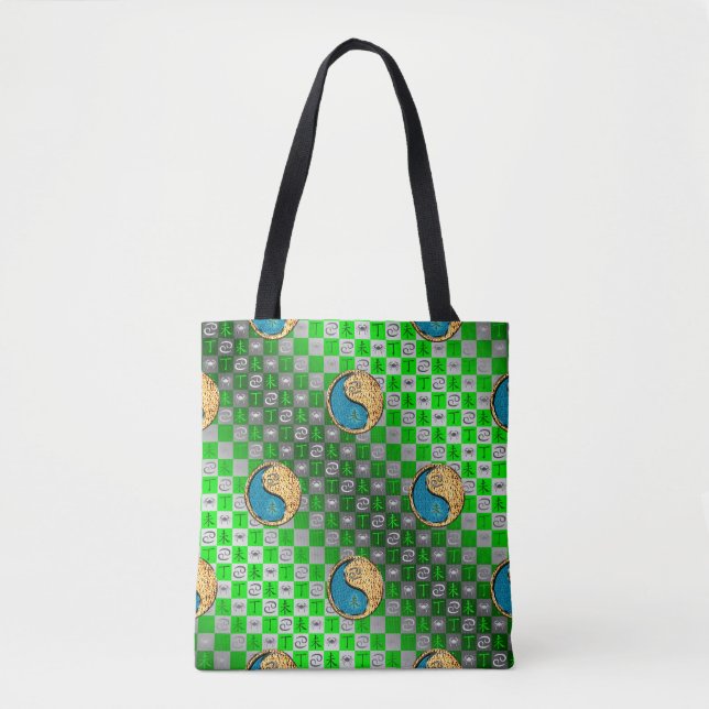 Tote Bag Cancer & Chèvre de Feu (Devant)