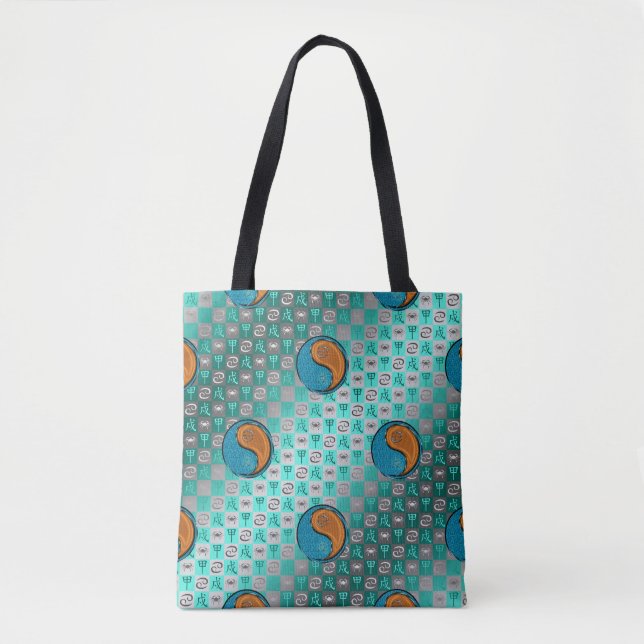Tote Bag Cancer & Chien de Bois (Devant)