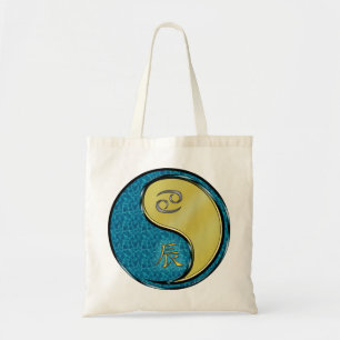 Tote Bag Cancer & Dragon Métal