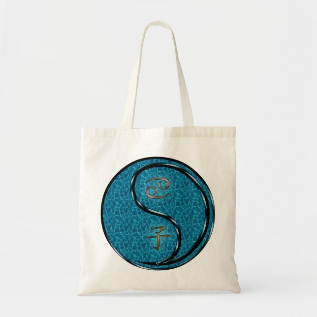 Tote Bag Cancer et rat d'eau (Devant)