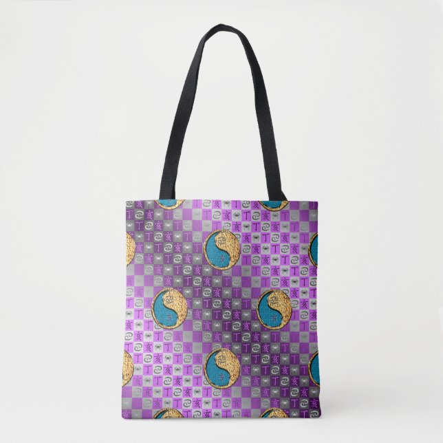 Tote Bag Cancer & Sanglier de Feu (Devant)