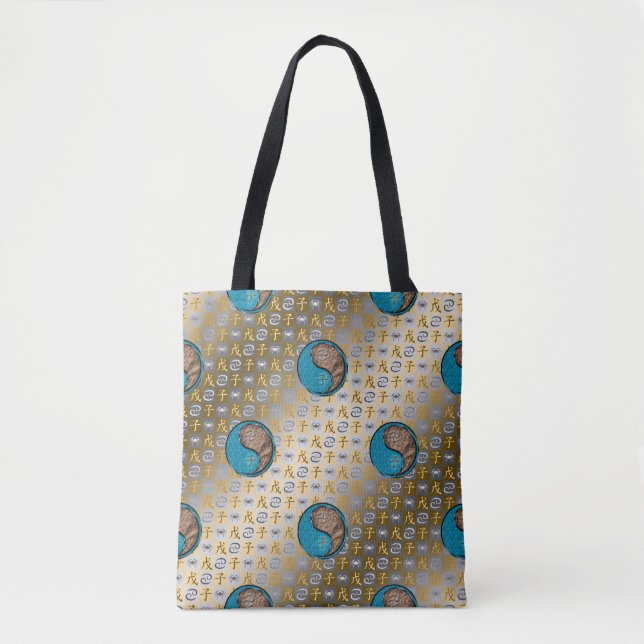 Tote Bag Cancer & Terre Rat (Devant)