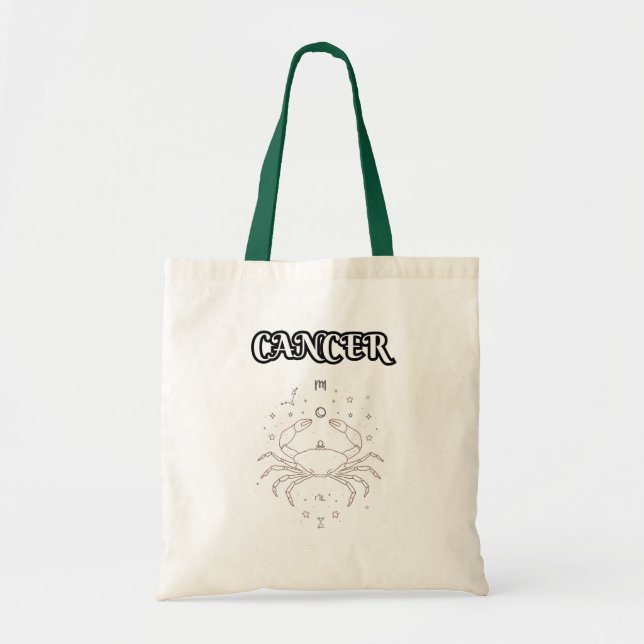 Tote Bag cancer zodiac (Devant)