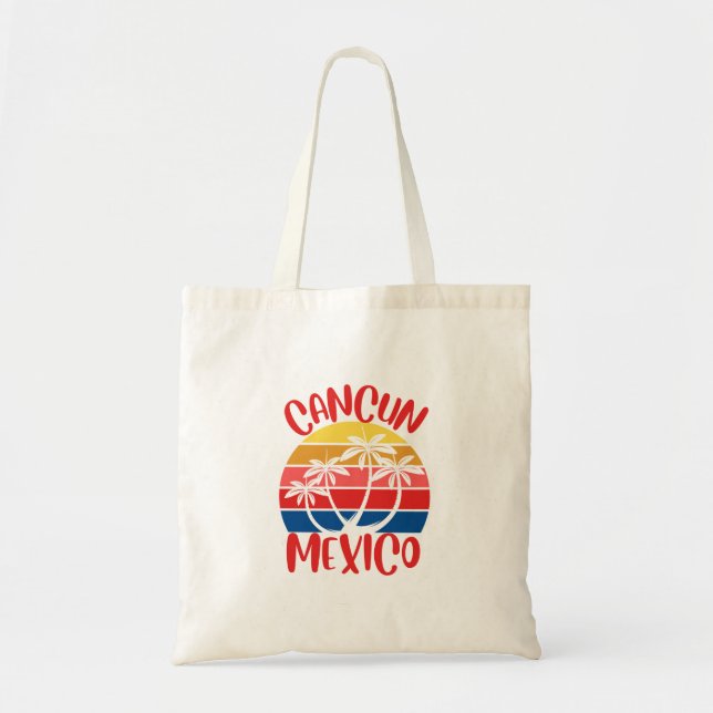 Tote Bag Cancun, Mexique (Devant)