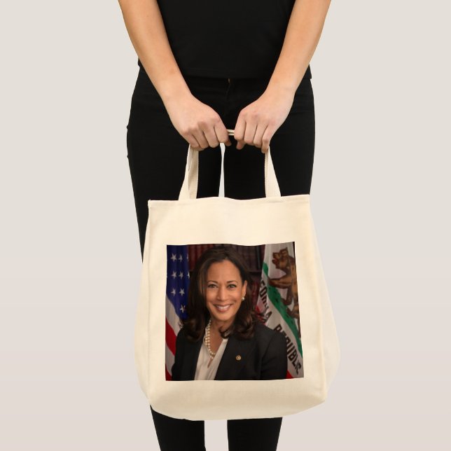 Tote Bag Candidat Kamala Harris à la présidence US 2024 (Devant (produit))