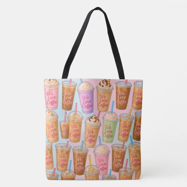 Tote Bag Candied coffee (Devant)