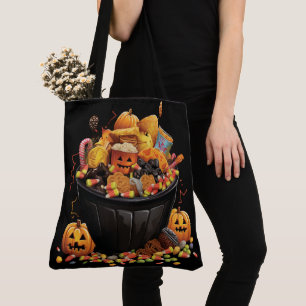 Tote Bag Candy Cauldron Delights:
