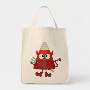 Tote Bag Candy Corn Devil Halloween