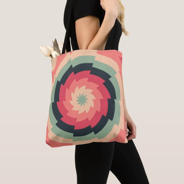 Tote Bag Candy Kaleidoscope (De près)