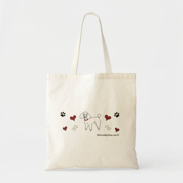 Tote Bag caniche (Devant)