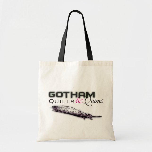 Tote Bag Cannettes et Quims Fourre-tout - White2 de Gotham (Devant)