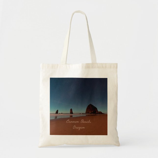 Tote Bag Cannon Beach Oregon Haystack Rock (Devant)