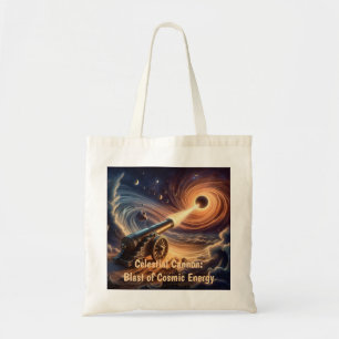 Tote Bag Cannon céleste : Explosion de l'énergie cosmique