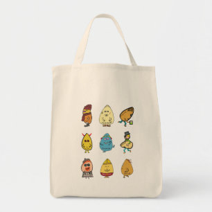 Tote Bag Canons à oeufs amusants