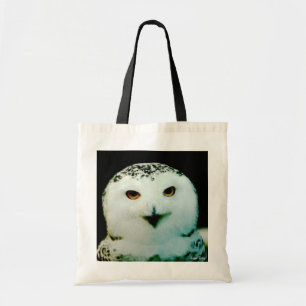 Tote Bag Canvas Budget Chouette Neige Fourre-tout