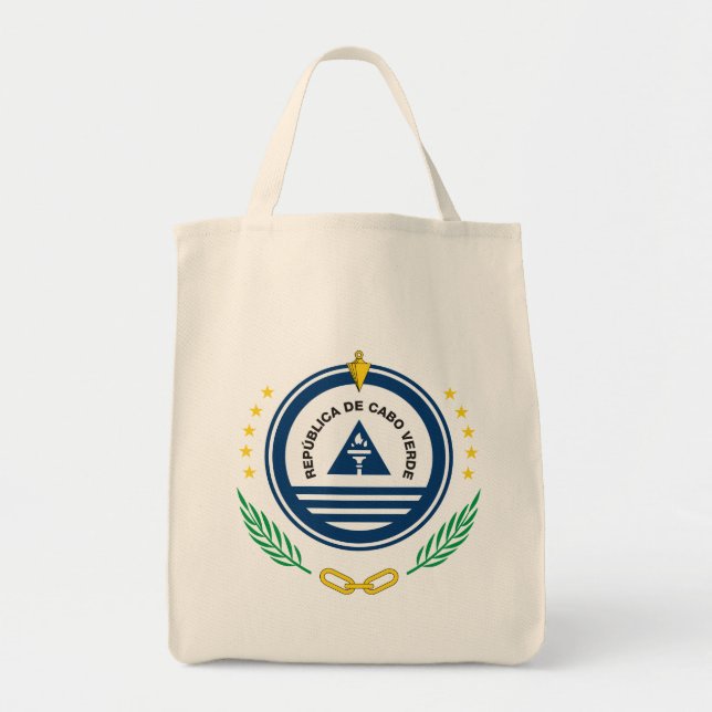 Tote Bag cape verde emblème (Devant)