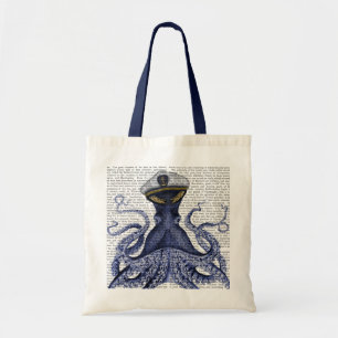 Tote Bag Capitaine Octopus