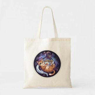 Tote Bag Capricorne Chat Orange Mignon Zodiaque Astrologie