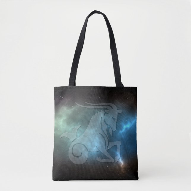 Tote Bag Capricorne translucide (Devant)