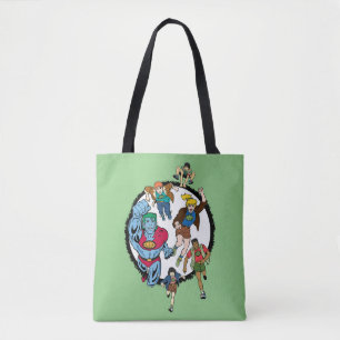 Tote Bag Captain Planet et les Planétètres Cercle Graphic