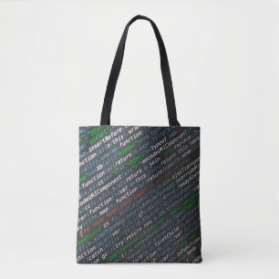 Tote Bag Capture d'écran des codes source