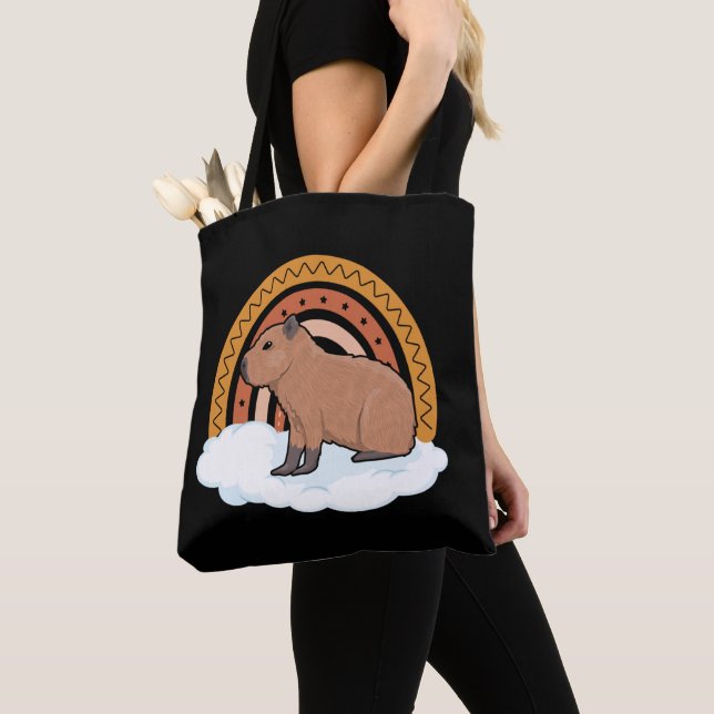 Tote Bag Capybara Animal animal (De près)