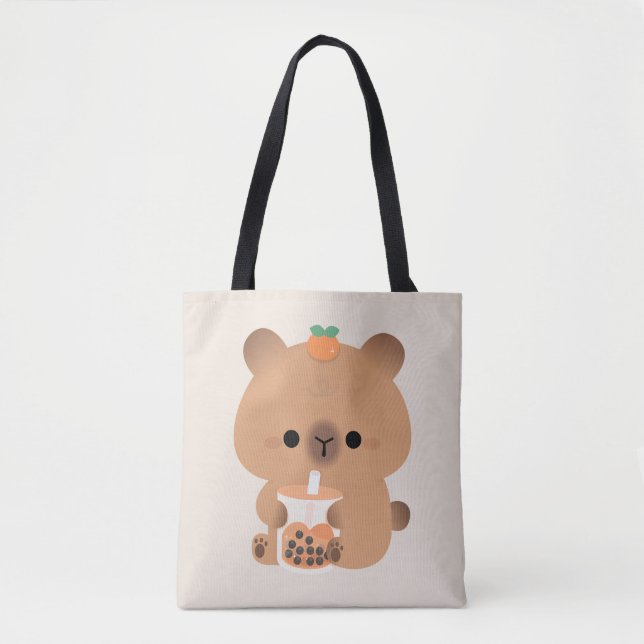 Tote Bag Capybara Boba (Devant)