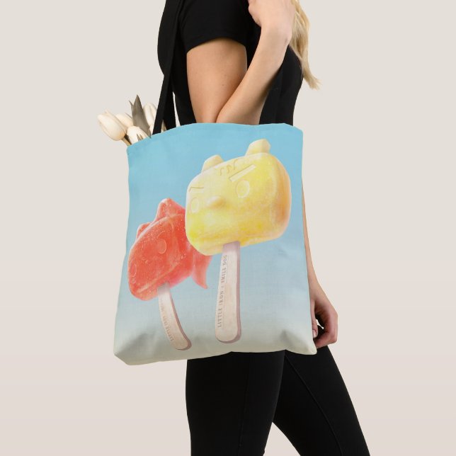 Tote Bag Caractère Popsicles (De près)