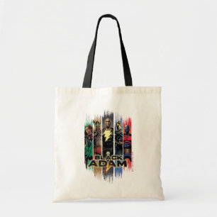 Tote Bag Caractères Adam Noir En Grandes Tailles Graphique
