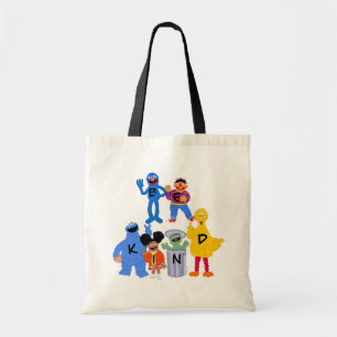 Tote Bag Caractères de rue Sésame   Be Kind - Langue des si