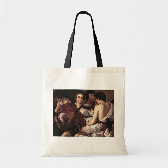 Tote Bag Caravaggio : Les musiciens (Devant)