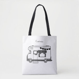 Tote Bag Caravane de camping RV Thunder_Cove