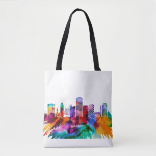 Tote Bag Cardiff Skyline