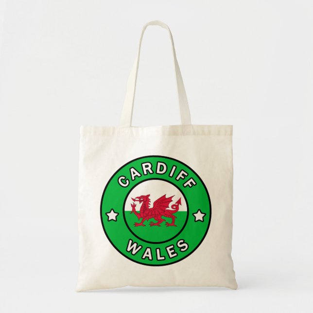 Tote Bag Cardiff Wales (Devant)