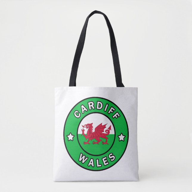 Tote Bag Cardiff Wales (Devant)