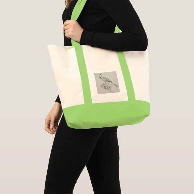 Tote Bag Cardinal Bird Impulse Fourre-tout (Devant (produit))