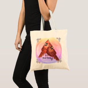 Tote Bag Cardinal Couple