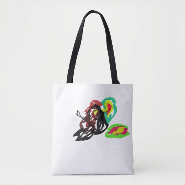 Tote Bag Cardinal du Nord automnal  (Devant)
