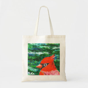 Tote Bag Cardinal Oiseau Rouge Noël Fêtes Oiseaux folkloriq