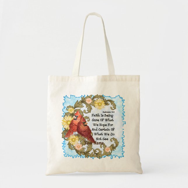 Tote Bag Cardinaux chrétiens Foi  (Devant)