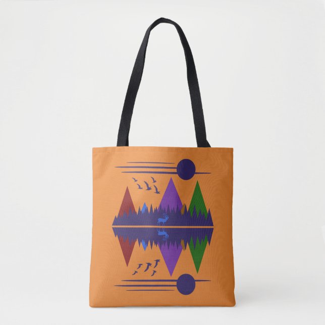 Tote Bag Caribou Crossing (Devant)
