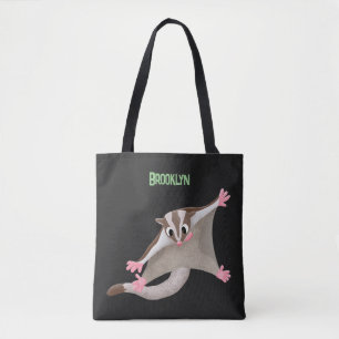 Tote Bag Caricature de planeur de sucre joyeux