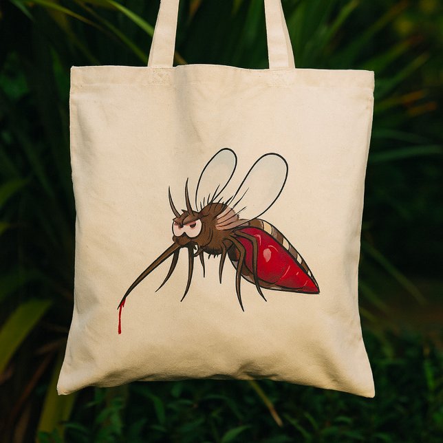 Tote Bag Caricature moustique (Créateur téléchargé)