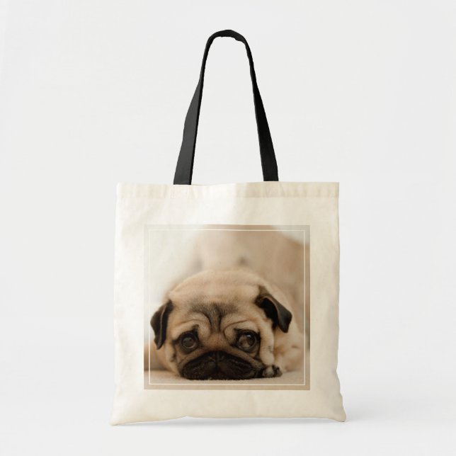 Tote Bag Carlin femelle bronzage (Devant)