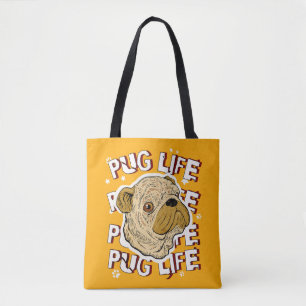Tote Bag Carlin Vie Animal Chien