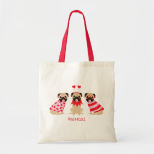 Tote Bag Carlins Et Baisers De Bons Chiens Carlins